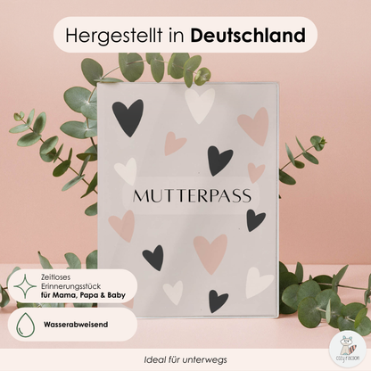 Herzen Mutterpasshülle Ohne Personalisierung