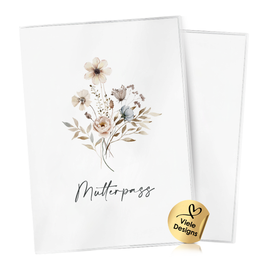 Blumenstrauß Mutterpasshülle Ohne Personalisierung