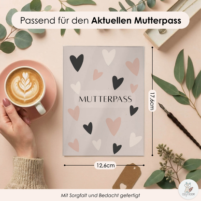 Herzen Mutterpasshülle Ohne Personalisierung