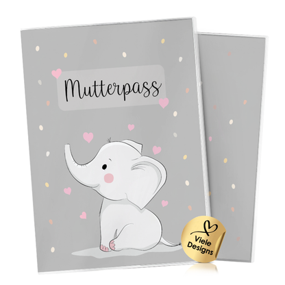 Elefant Mutterpasshülle Ohne Personalisierung