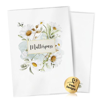 Gänseblümchen Aquarell Mutterpasshülle Ohne Personalisierung