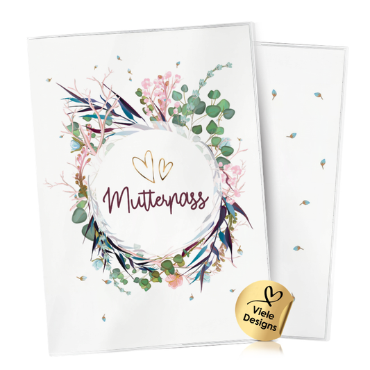 Flower Party Mutterpasshülle Ohne Personalisierung