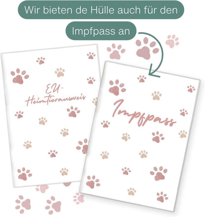 Pfote Rosa Wilhelm Fell EU-Heimtierausweis für Tiere