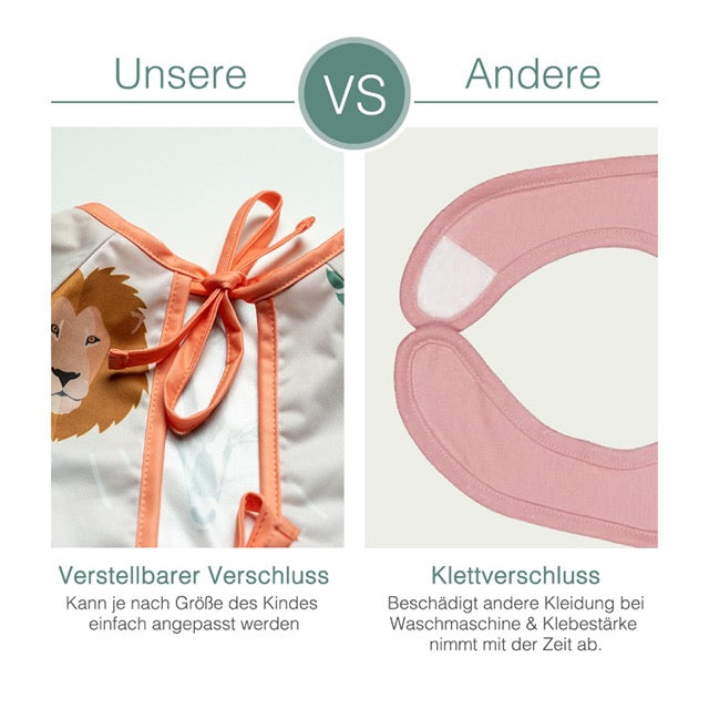 Lätzchen im Safari Design