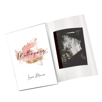 Glamour Splash Mutterpasshülle Mit Personalisierung