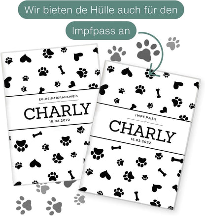 Charly Wilhelm Fell EU-Heimtierausweis für Tiere Mit Namen