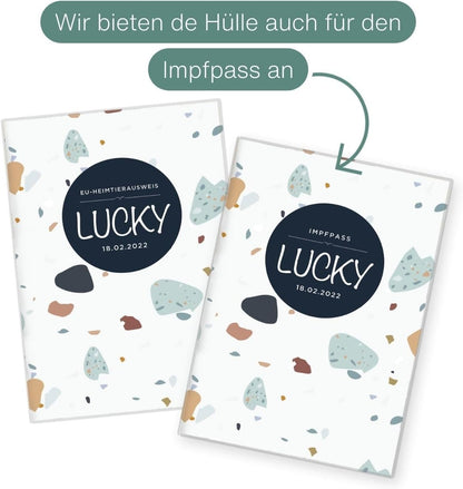 Lucky Wilhelm Fell EU-Heimtierausweis für Tiere Mit Namen