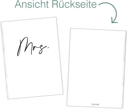 Mrs. Reisepasshülle für Erwachsene und Kinder
