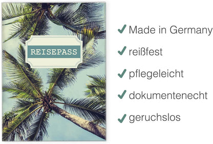 Holiday Sky Reisepasshülle für Erwachsene und Kinder