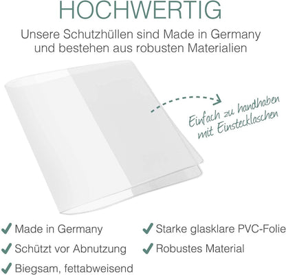 2 Impfpasshüllen für Erwachsene und Kinder