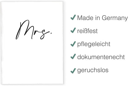Mrs. Reisepasshülle für Erwachsene und Kinder