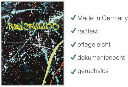 Graffiti Reisepasshülle für Erwachsene und Kinder