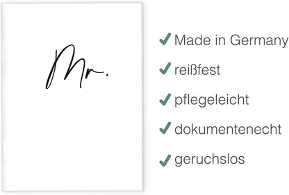Mr. Impfpasshülle für Erwachsene und Kinder