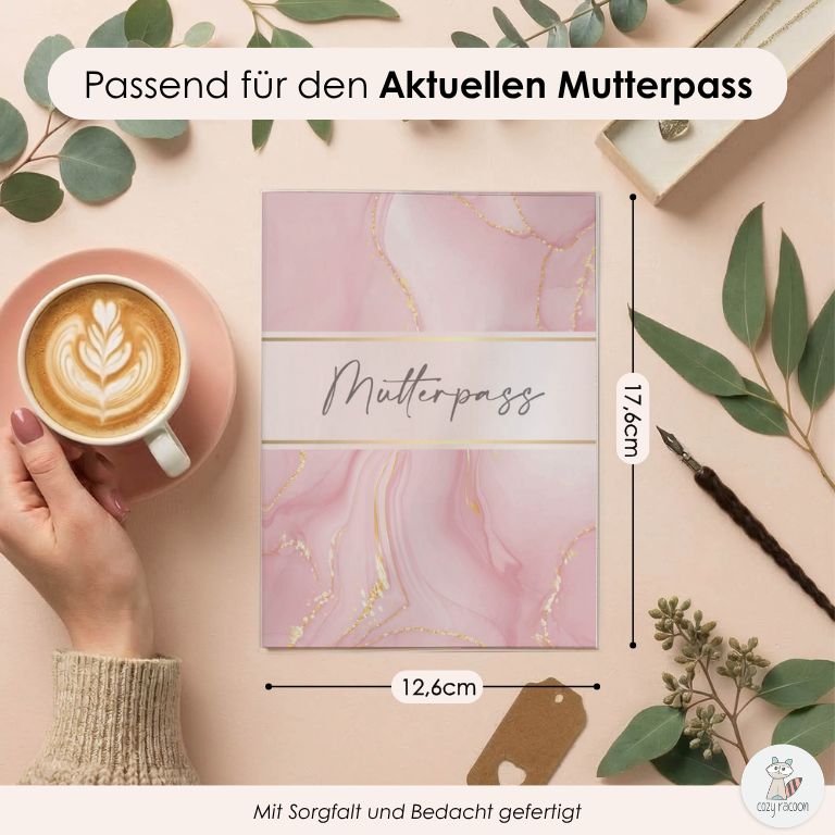 Glamour Splash Mutterpasshülle Ohne Personalisierung