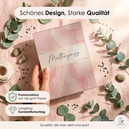 Glamour Splash Mutterpasshülle Ohne Personalisierung