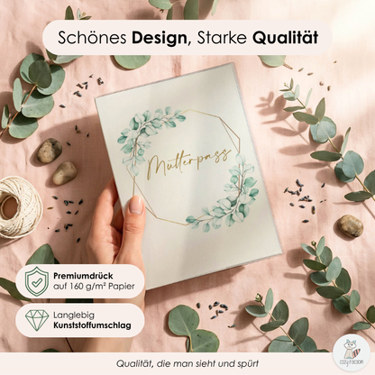 Eukalyptus Mutterpasshülle Ohne Personalisierung