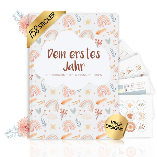 Boho Muster Babyalbum