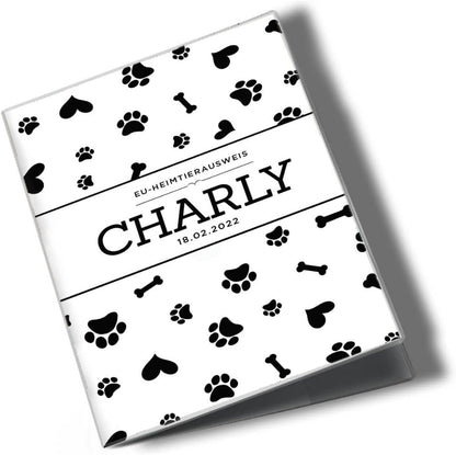 Charly Wilhelm Fell EU-Heimtierausweis für Tiere Mit Namen