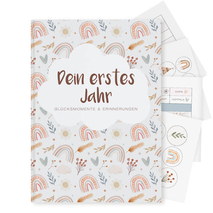 Boho Muster Babyalbum