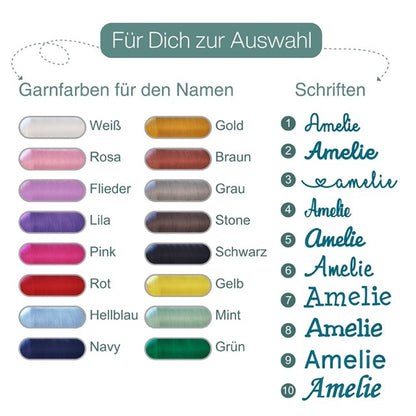 Hellblau Kinder Kapuzenhandtuch Bestickt mit Namen oder Wunschtext