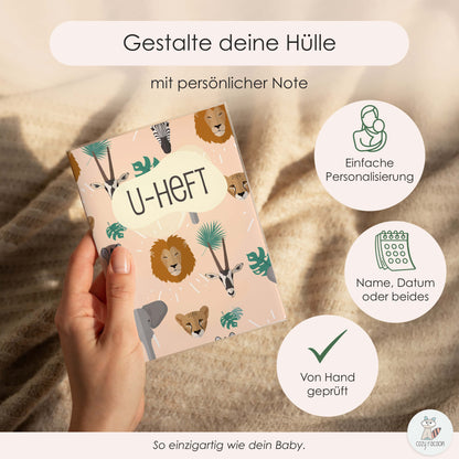Safari U-Heft und Impfpasshülle Ohne Personalisierung
