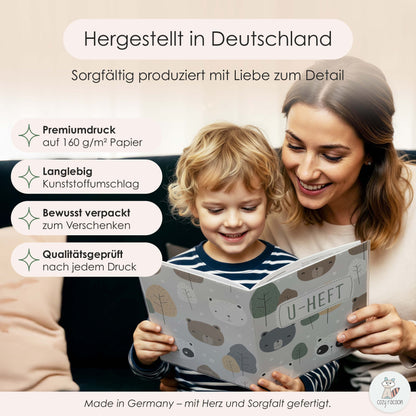Bären U-Heft und Impfpasshülle Ohne Personalisierung