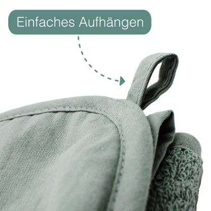 Jadegrün Kinder Kapuzenhandtuch für Kleinkinder und Kinder