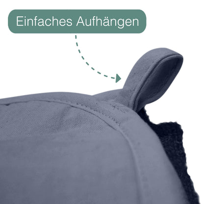 Blaugrau Kinder Kapuzenhandtuch für Kleinkinder und Kinder