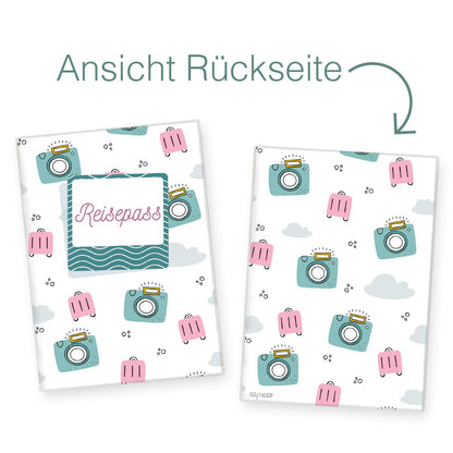 Kamera Reisepasshülle für Kinder