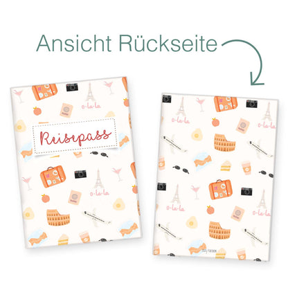 Sightseeing Reisepasshülle für Kinder
