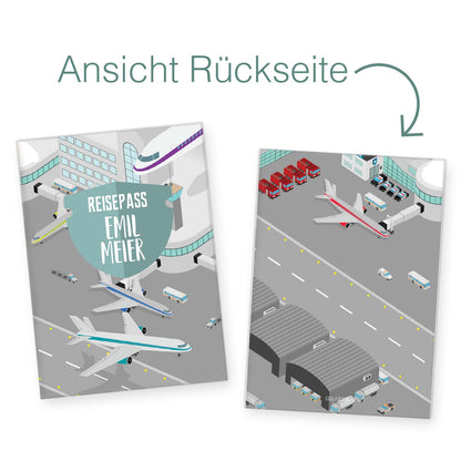 Airport Reisepasshülle für Kinder Mit Personalisierung