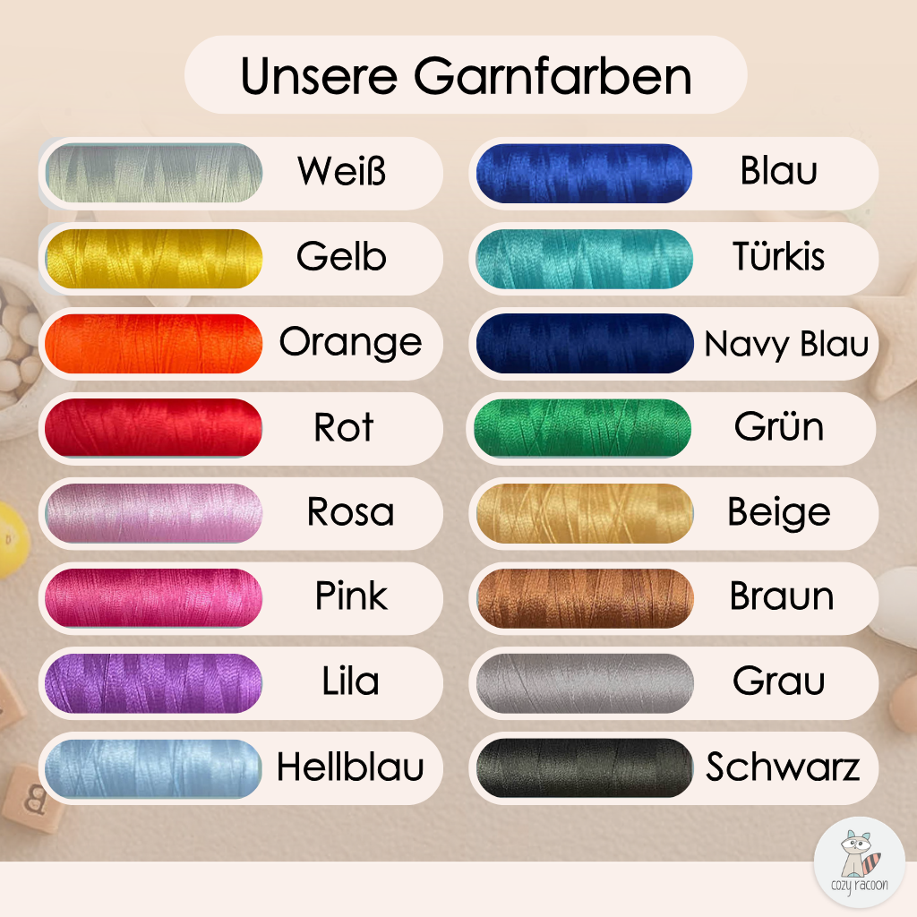 Regenbogen Blau Mutterpasshülle aus Filz Mit Personalisierung