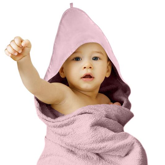 Rosa Kinder Kapuzenhandtuch für Kleinkinder und Kinder
